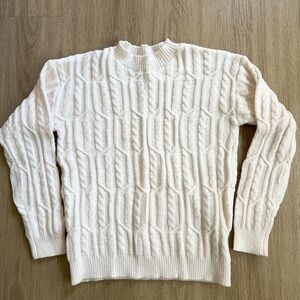 Shein Cable Knit Sweater - Size Small